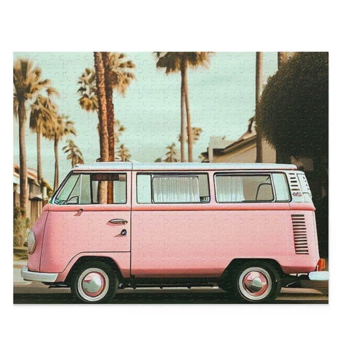 Puzzle rétro “Van de quartier” 500 pièces – Puzzle vintage de qualité, cadeau idéal - l'Ame du temps