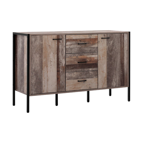 Artiss Buffet Sideboard Storage Cabinet Industrial Rustic Wooden - l'Ame du temps