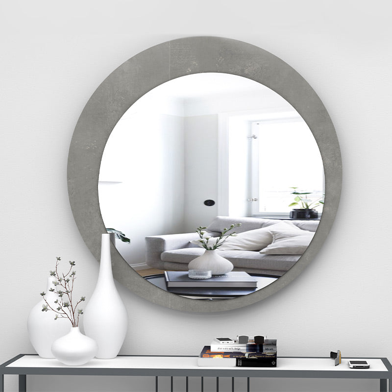 Wall mirror ANKE Grey 88x88x2,2cm - l'Ame du temps