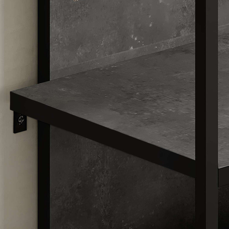 Entryway Furniture TIMO Retro Grey 53x317x180cm - l'Ame du temps