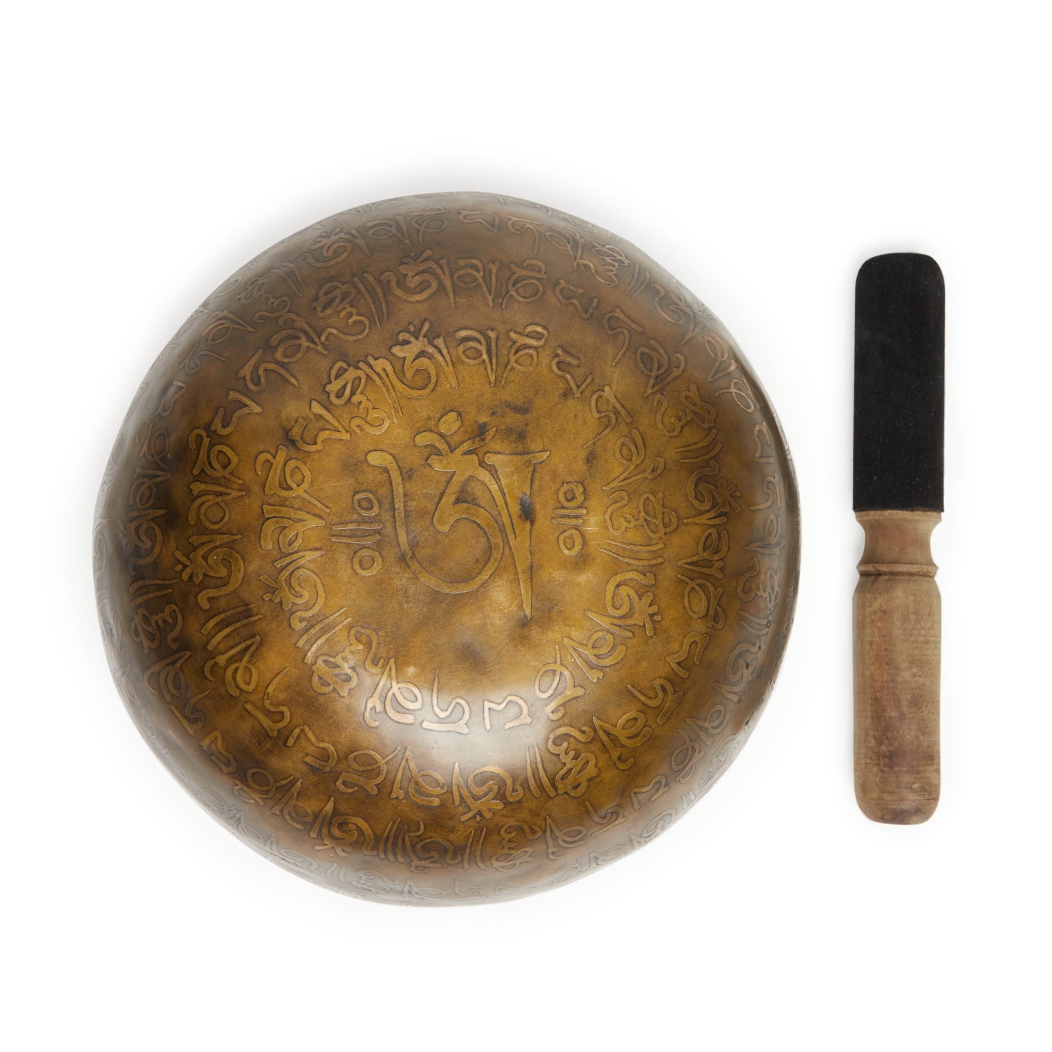 Grand Bol Tibétain Artisanal Mantra Sacré - l'Ame du temps