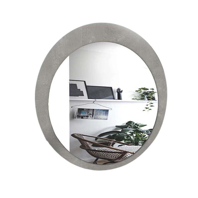 Wall mirror ANKE Grey 88x88x2,2cm - l'Ame du temps