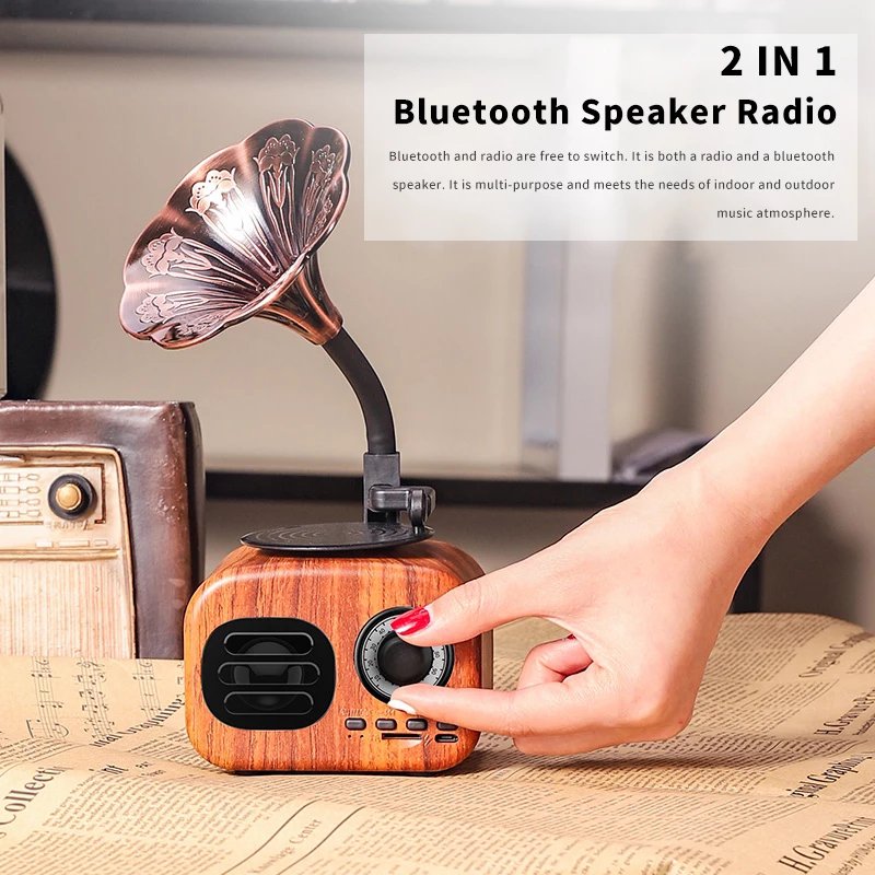 Retro Bluetooth Speaker - l'Ame du temps