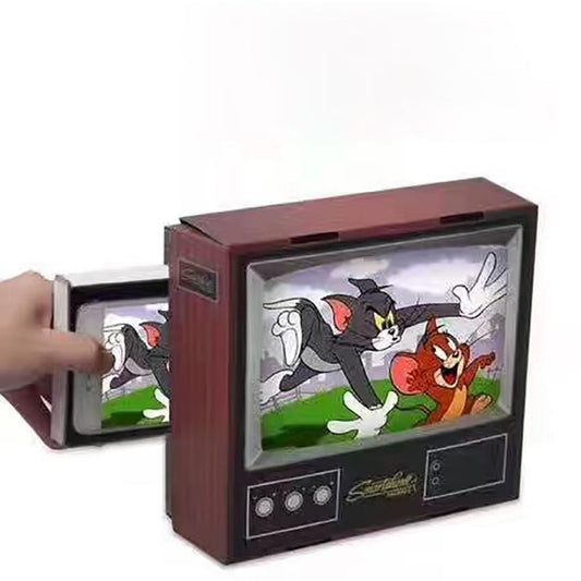 Magnificateur d’écran rétro pour téléphone mobile – écran 3D vintage - l'Ame du temps