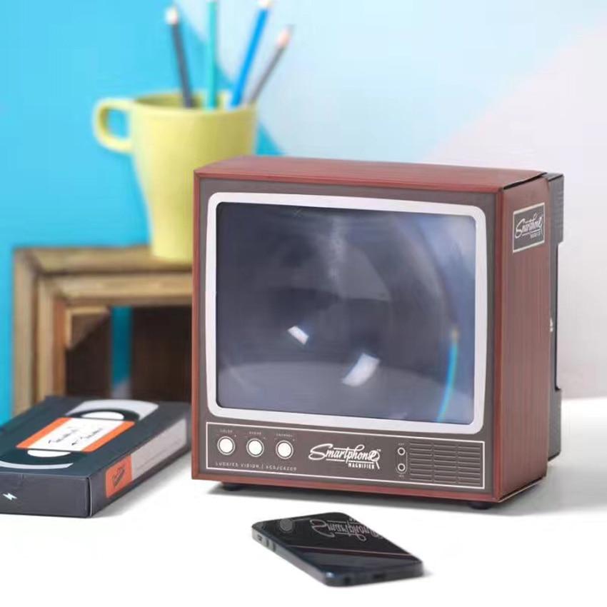 Magnificateur d’écran rétro pour téléphone mobile – écran 3D vintage - l'Ame du temps