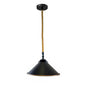 Vintage Retro Industrial Loft Cone Hemp rope Single Pendant Light - l'Ame du temps 
