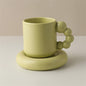 Retro Ceramic Mug Set - l'Ame du temps 