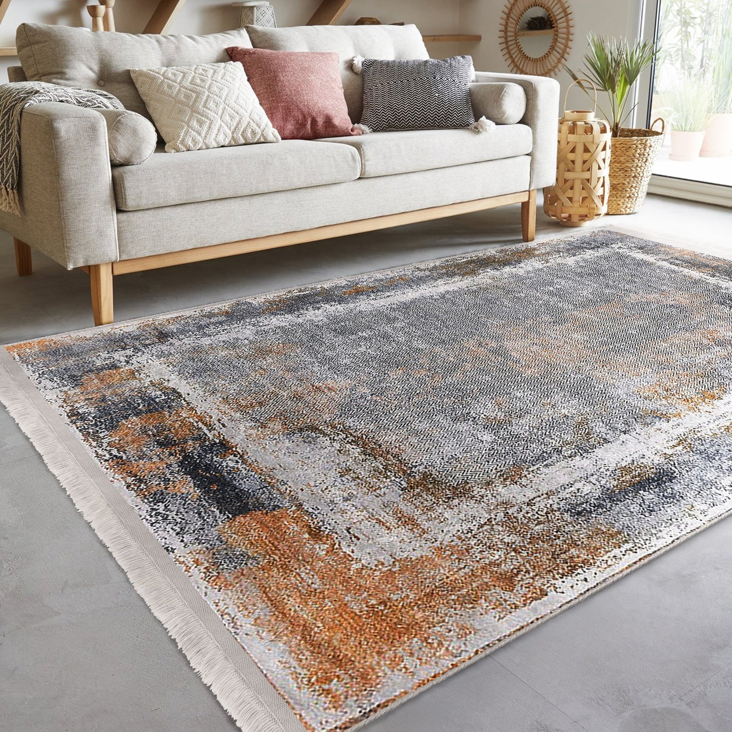 Retro Classic Washable Rug | Homeezone - l'Ame du temps 