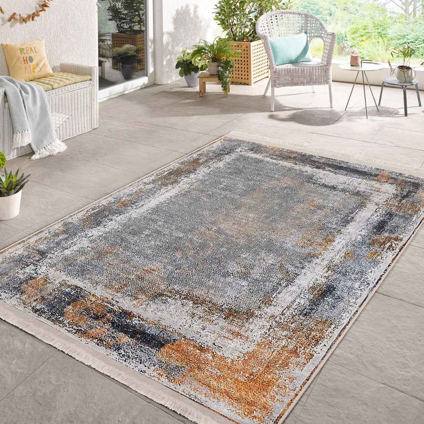 Retro Classic Washable Rug | Homeezone - l'Ame du temps 