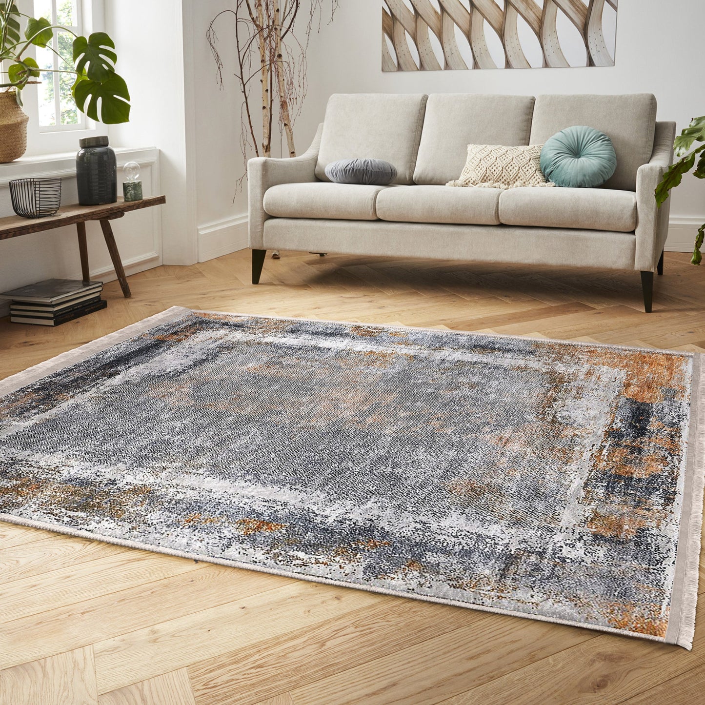 Retro Classic Washable Rug | Homeezone - l'Ame du temps 