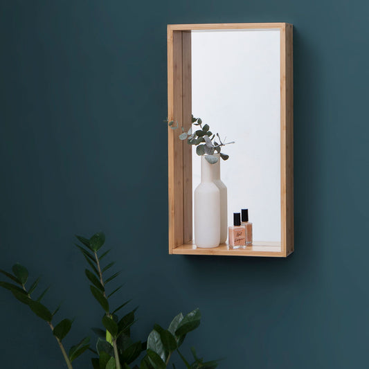 Design Wall Mirror Shelves, Medium - l'Ame du temps 