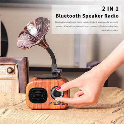 Retro Bluetooth Speaker - l'Ame du temps 
