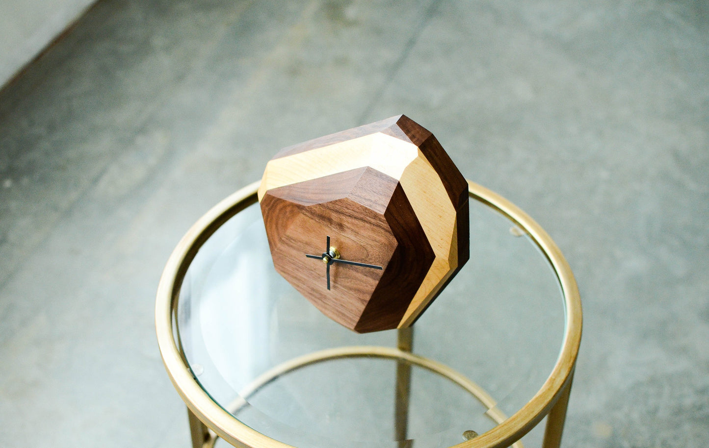 Geometric Wall & Table Clock - l'Ame du temps 