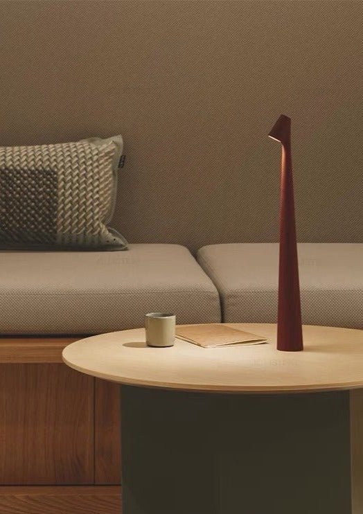 Nordic Portable Table Beside Lamp, Modern Dimmable LED Nursery Light - l'Ame du temps 